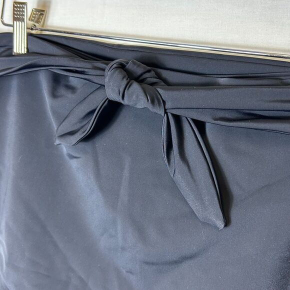 Mara Hoffman Jay NWT Black High Waist Tie-Front Bikini Bottoms Size 3X - Picture 4 of 13